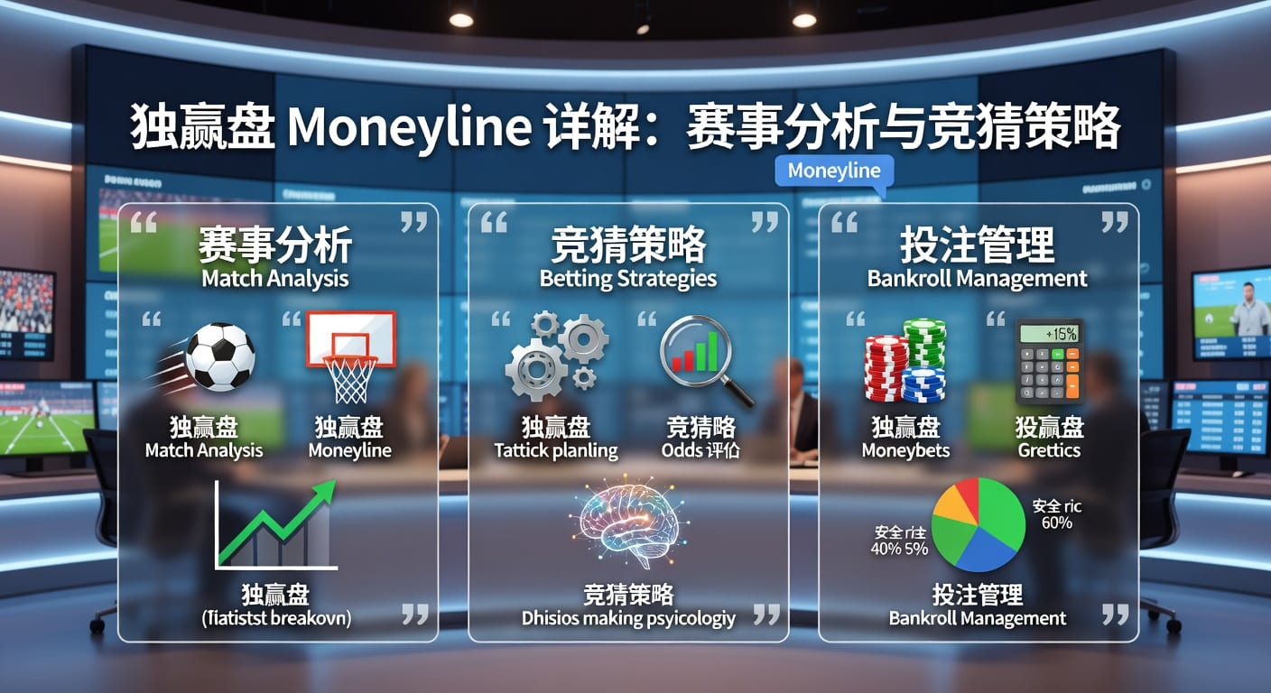 独赢盘 moneyline 实战指南（2026年版）