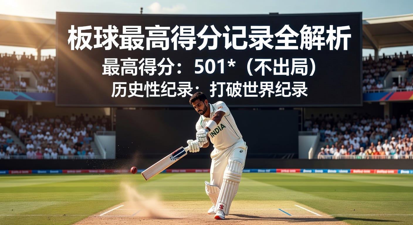 板球最高得分 Highest Score：2026年纪录与规则