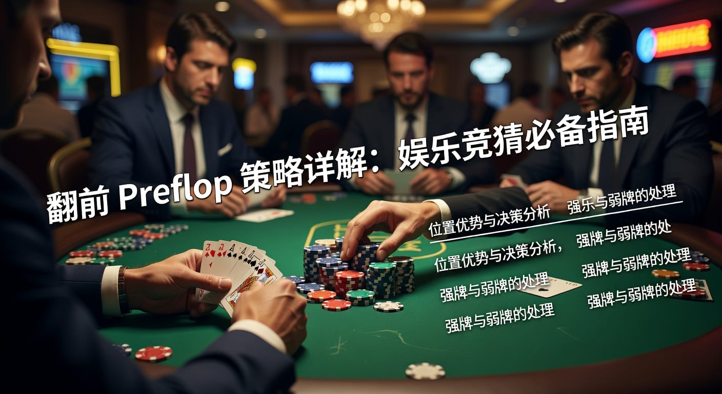 翻前 preflop 起手策略与决策节奏