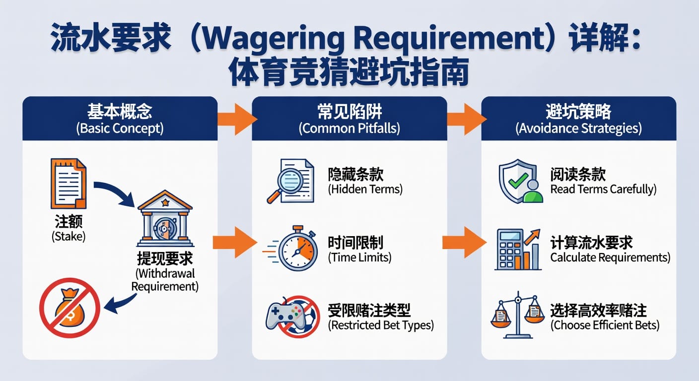 流水要求 sports wagering requirement 计算与避坑